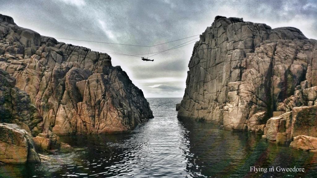 Tyrolean Traverse in Donegal